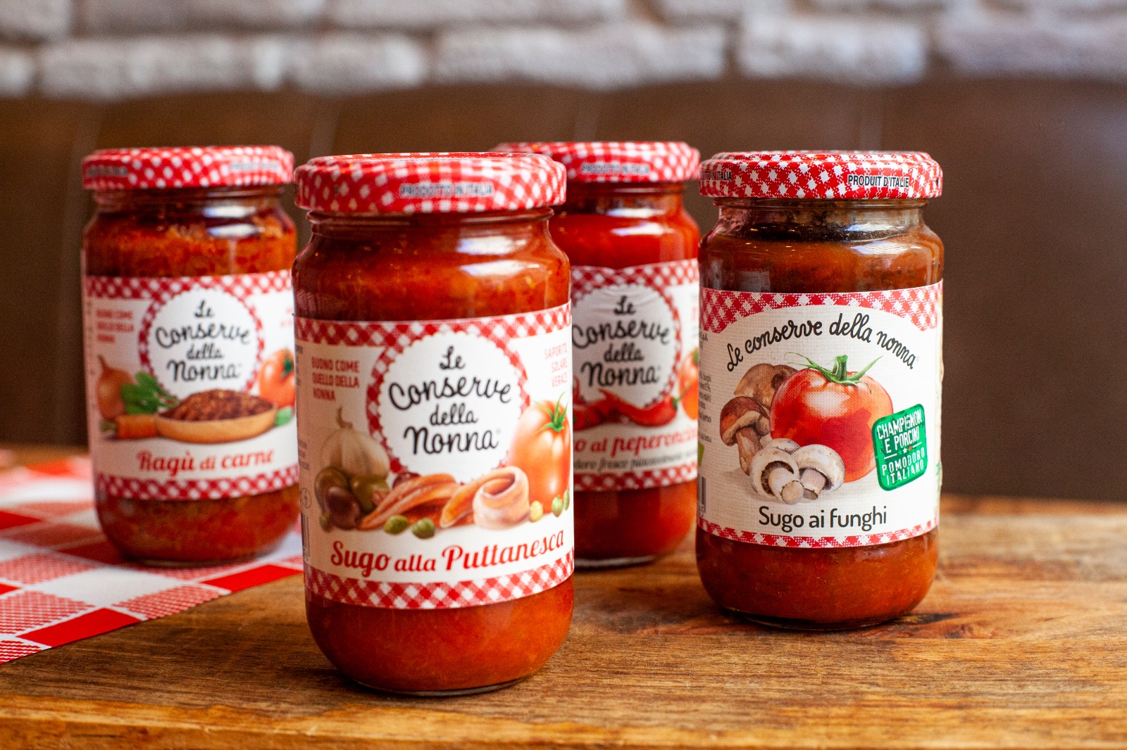 Cuatro Salsa Con Tomate Muy Italianas JUST ITALIA Trattoria
